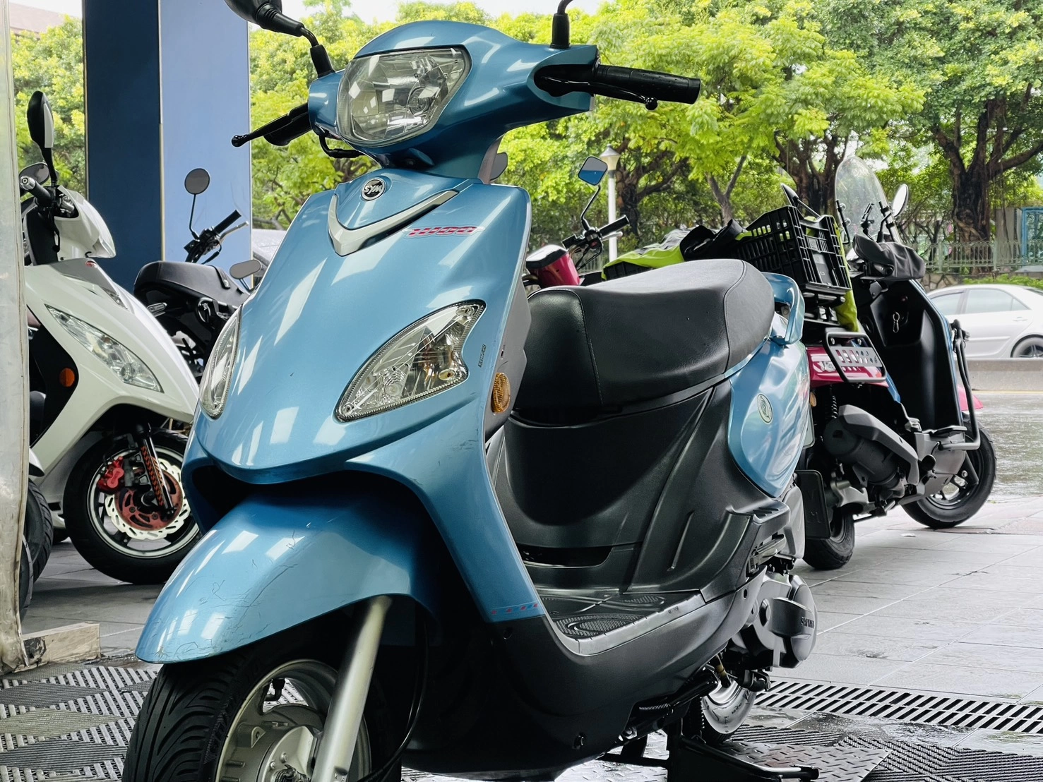 SYM/三陽 WOO 100 2017款中古二手機車