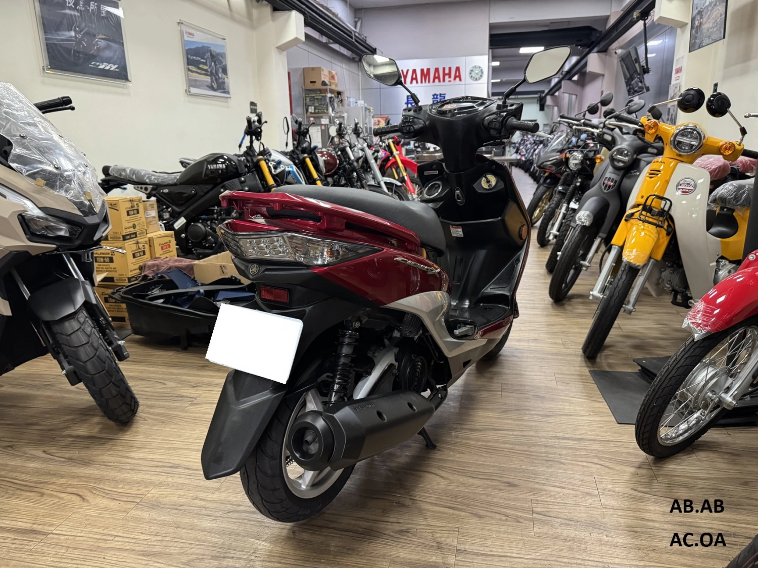 YAMAHA/山葉 3代 新勁戰125 2012款 車輛照片