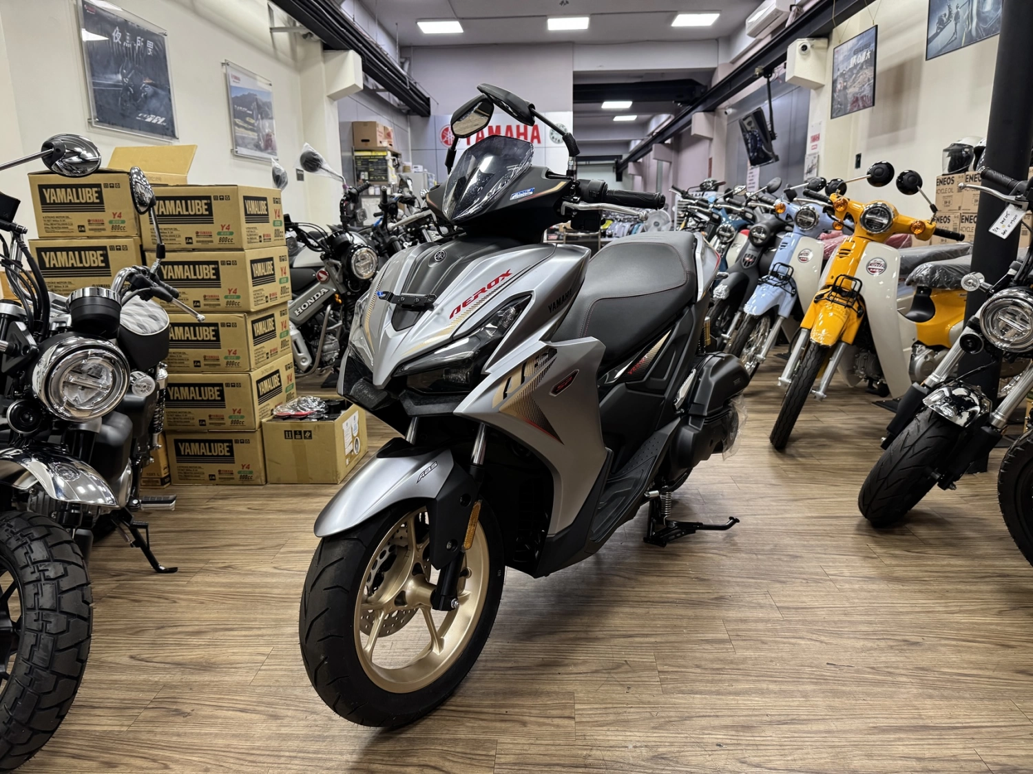 YAMAHA/山葉 AEROX 155 SP 2026款 車輛照片