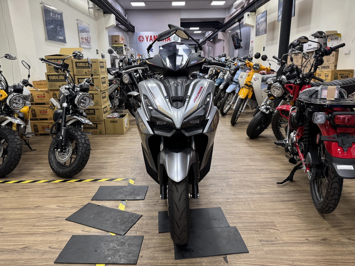 YAMAHA/山葉 AEROX 155 SP 2026款 車輛照片