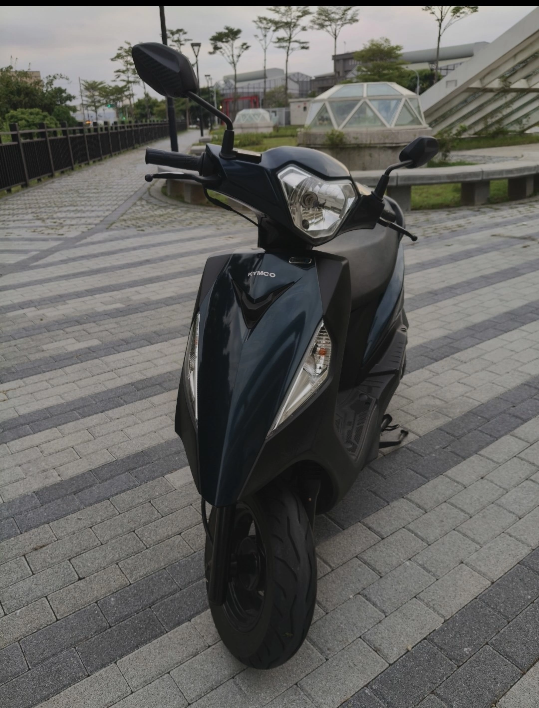 KYMCO/光陽 新豪邁125碟煞版，深藍黑 2023款中古二手機車